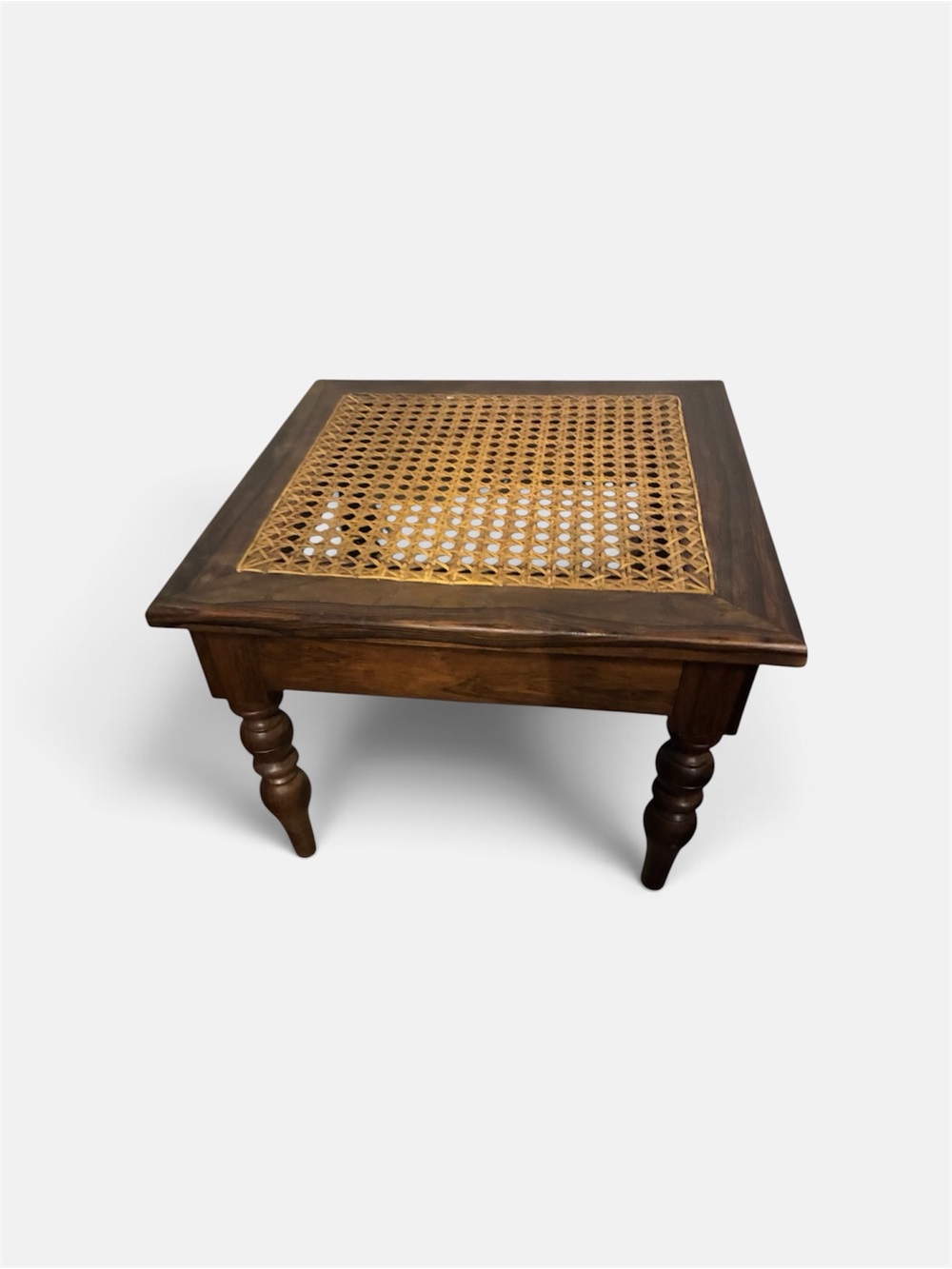 Vintage foot stool -
Mid century antique